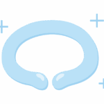 ネッククーラー／冷却グッズのイラスト