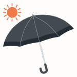 日傘のイラスト