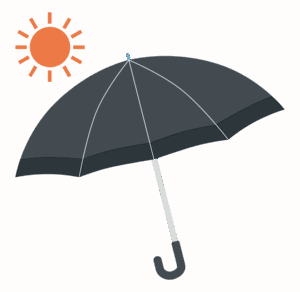 日傘のイラスト | 無料のフリー素材 イラストエイト