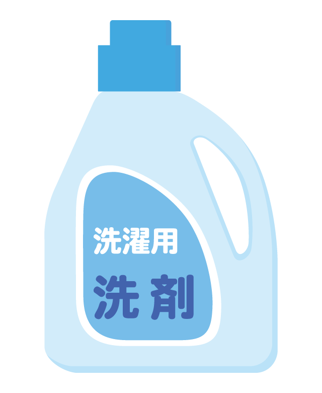 液体タイプの洗濯用洗剤