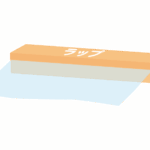 食品ラップのイラスト