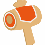 小槌／縁起物のイラスト