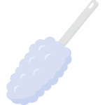 ハンディモップのイラスト