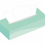 ティシューのイラスト