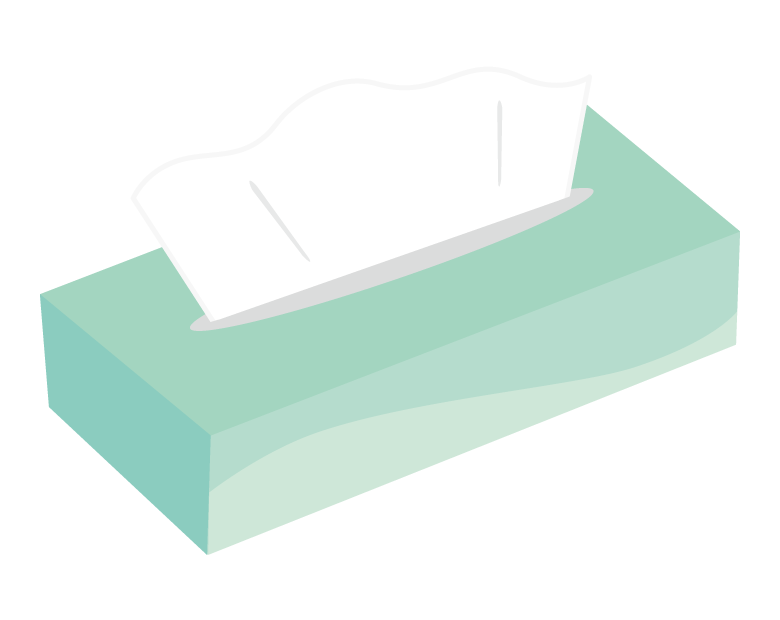 ティシューのイラスト