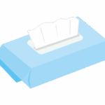 ウエットティッシュのイラスト