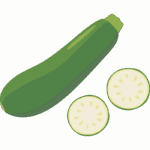 ズッキーニのイラスト