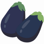 米茄子のイラスト