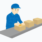 工場作業員のイラスト