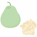 かんぴょうのイラスト