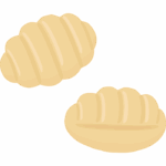 ニョッキのイラスト