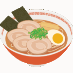 チャーシューメンのイラスト