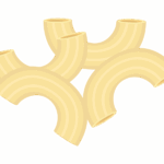 サラダマカロニのイラスト