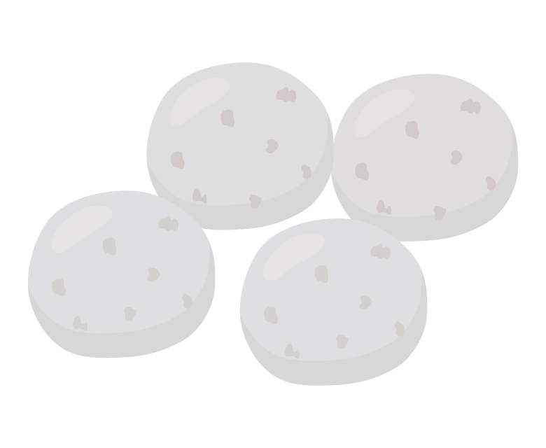 玉こんにゃくのイラスト