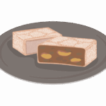 柚餅子（ゆべし）のイラスト