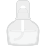 アルコールランプのイラスト