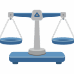 天秤のイラスト