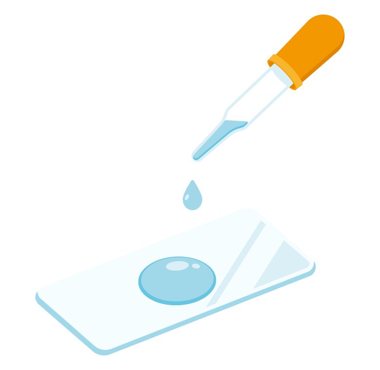 スポイトのイラスト