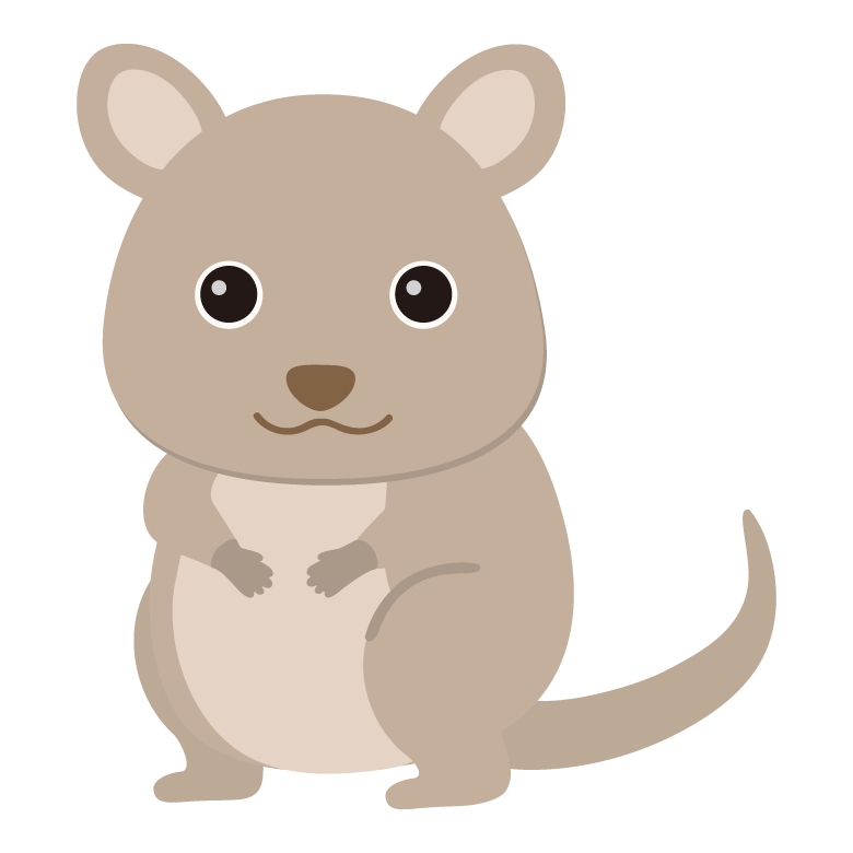 クオッカのイラスト