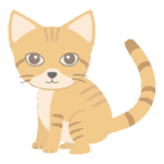 スナネコのイラスト