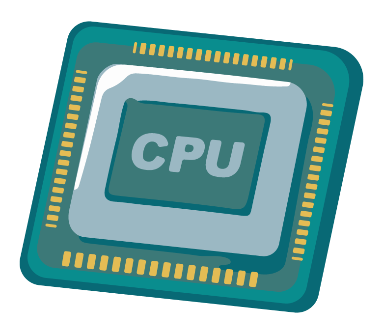 CPUのイメージイラスト