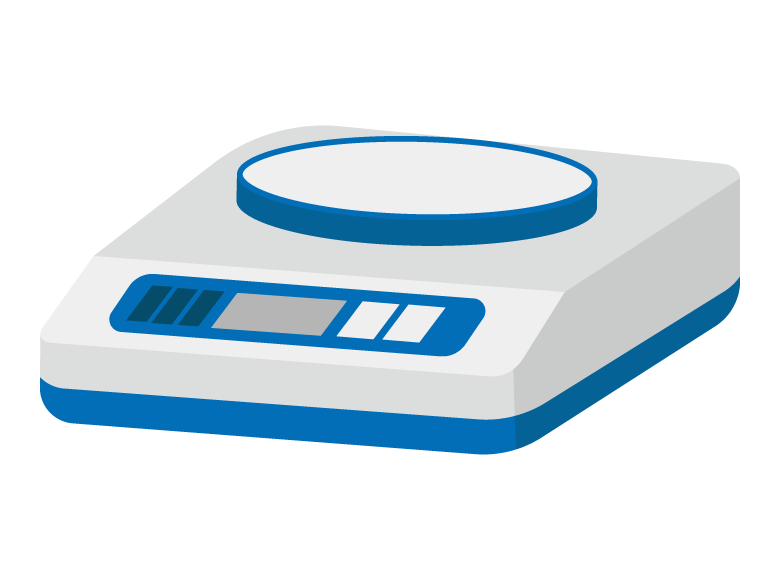 デジタルスケールのイラスト