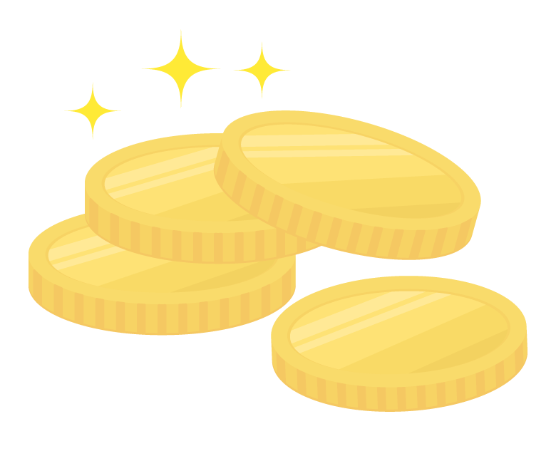 金貨のイラスト