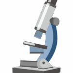 顕微鏡のイラスト