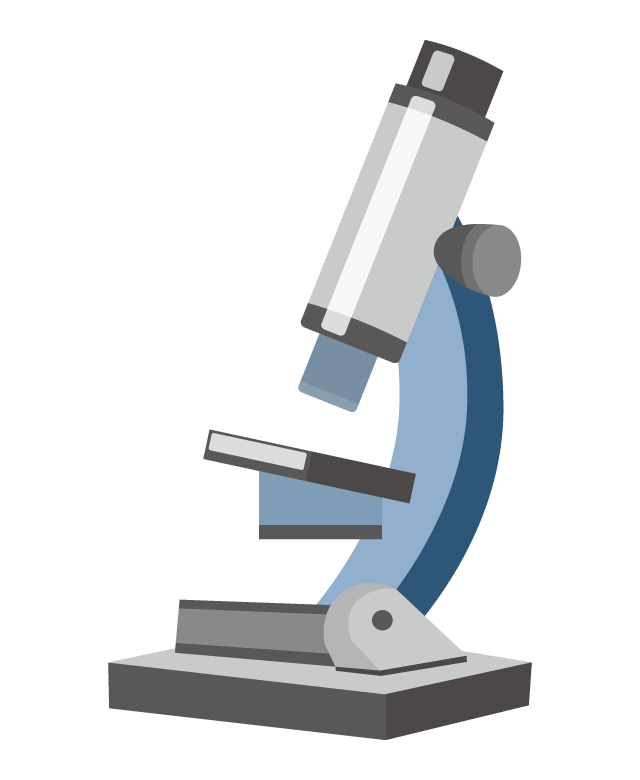 顕微鏡のイラスト