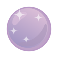 丸いパワーストーンのイラスト
