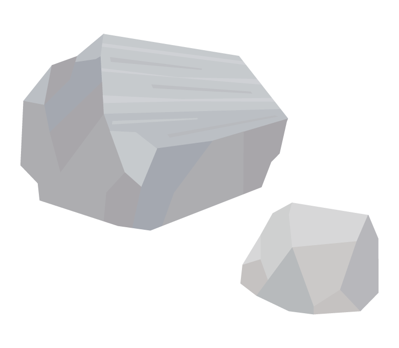 レアメタルのイラスト