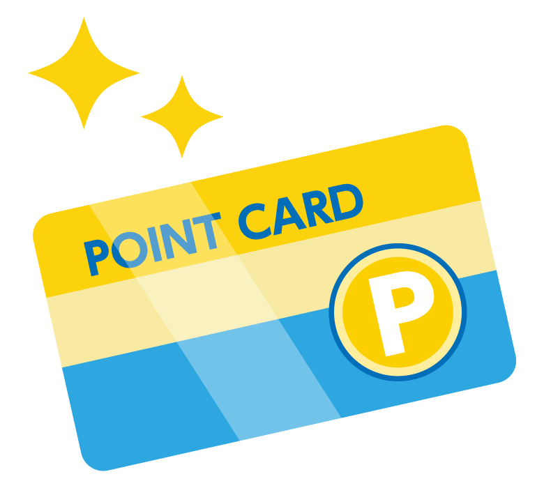 ポイントカードのイラスト