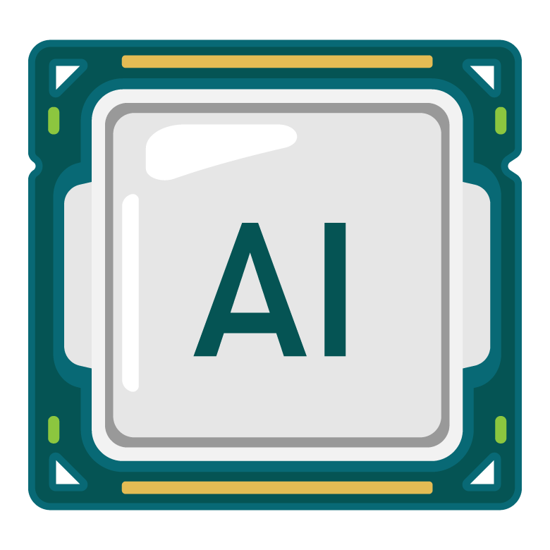 AIチップのイラスト