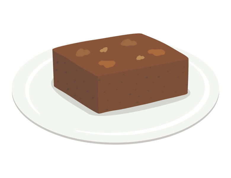 ブラウニーのイラスト