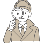探偵のイメージイラスト