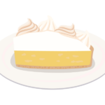 レモンパイのイラスト