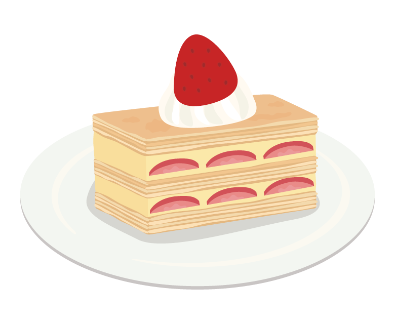 ミルフィーユのイラスト