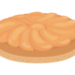 タルトタタンのイラスト