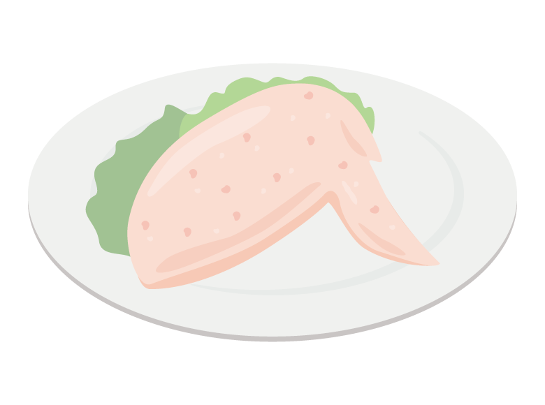 手羽先のイラスト