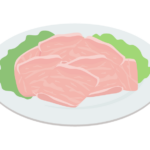 豚肉の切り落としのイラスト