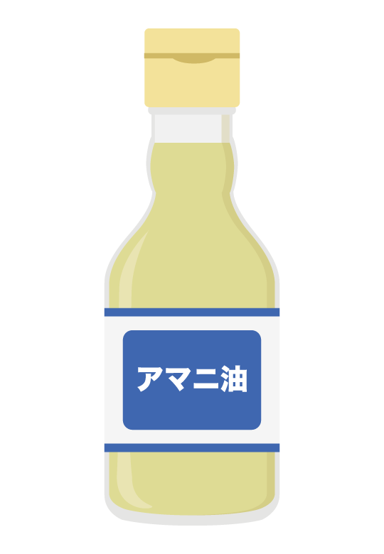 アマニ油のイラスト