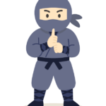 忍者のイラスト