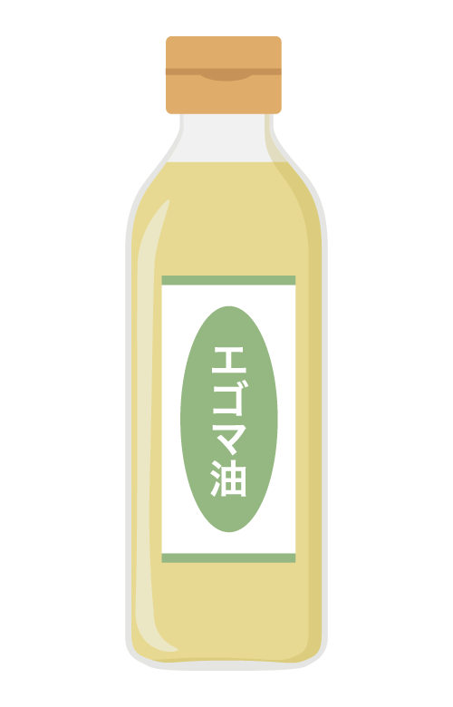 エゴマ油のイラスト