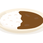 具なしカレーのイラスト